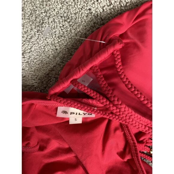 New. PilyQ Rouge Braided Zen Bikini set. Regularly $149 - Picture 8 of 9